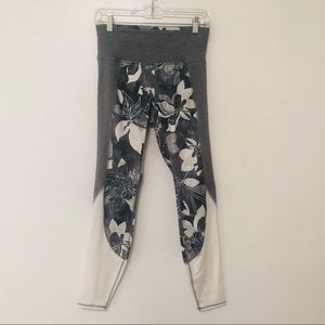 Athleta Chaturanga Floral Print High Rise Tight